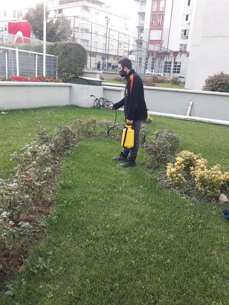 Ortak Alanlar�m�z Her Ay Rut�n Olarak Ilaclanmaktad�r