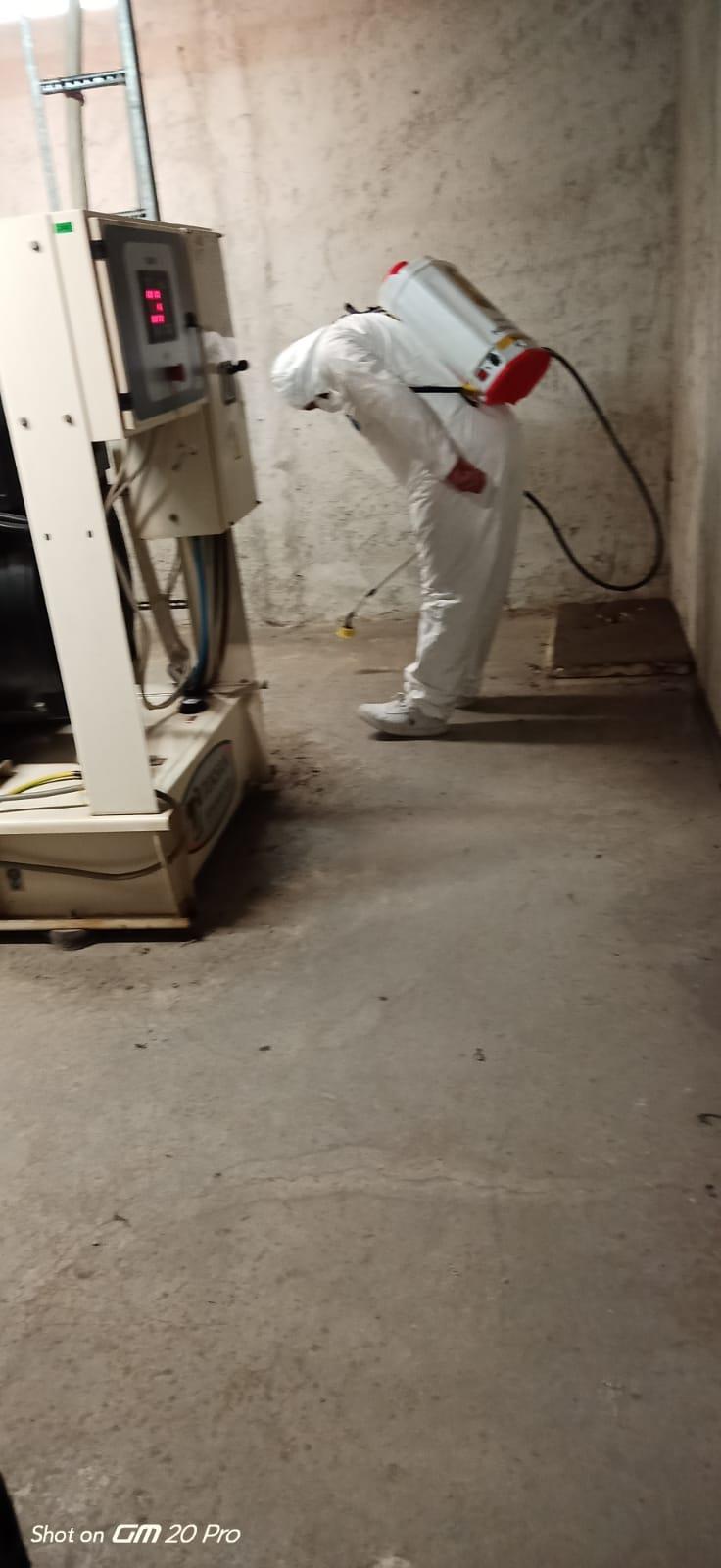 Sitemizin T�m Ortak Alanlar� Temizlenerek Dezenfekte Edilmektedir